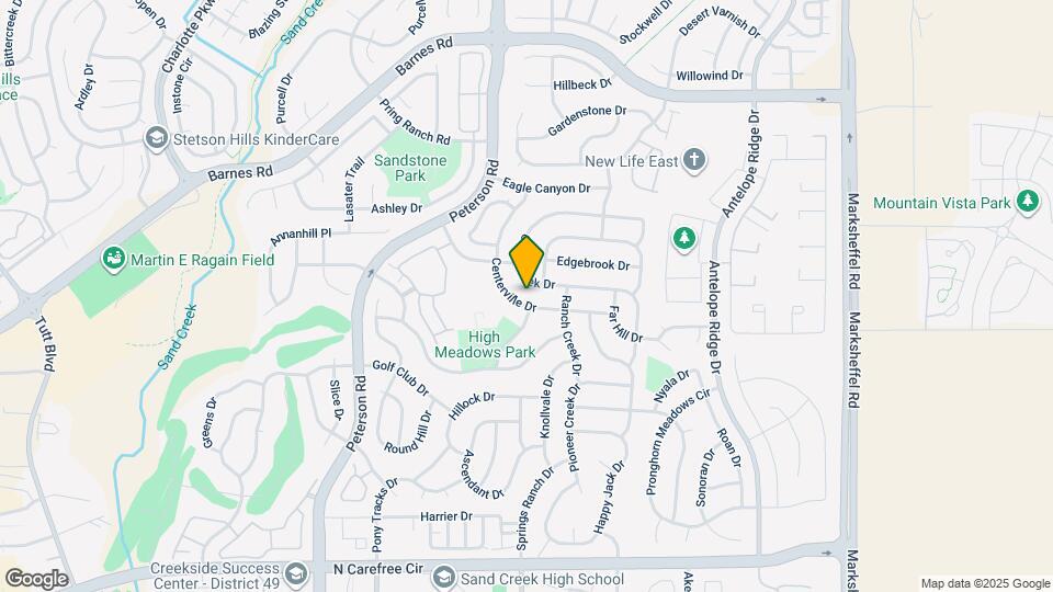 4329 Centerville Dr Map and Location Details