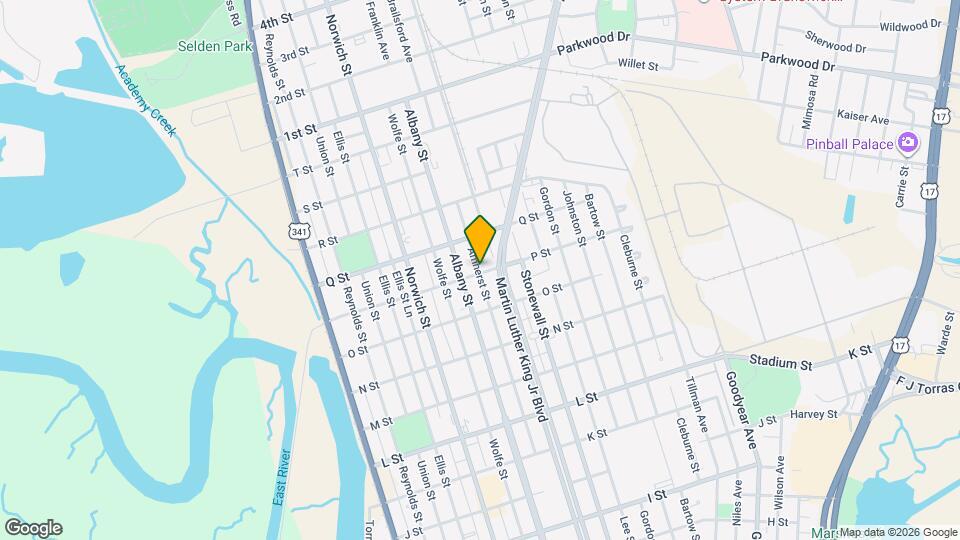 1401 P St Map and Location Details