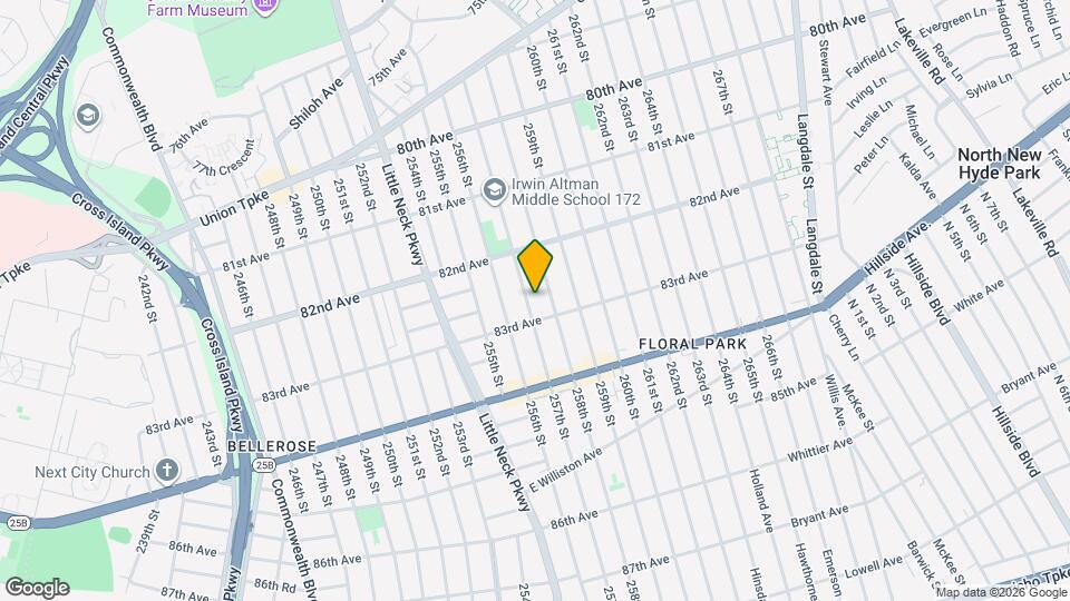 82-51 257th St Mapa y Detalles de la Ubicación