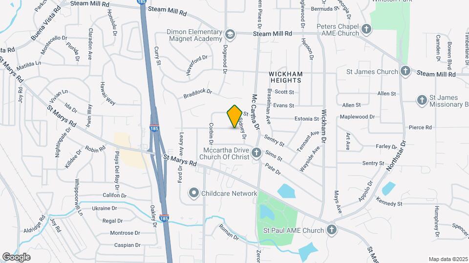 4244 Murrelle St Map and Location Details