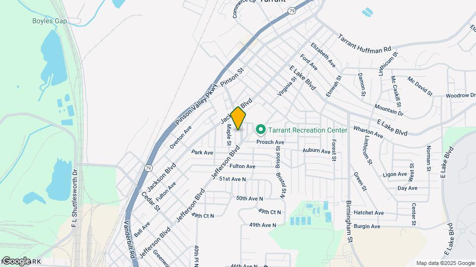 1236 Elm Ave Mapa y Detalles de la Ubicación