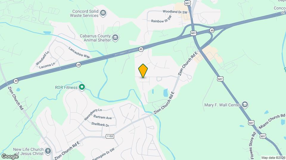 253 Aershire Ct Mapa y Detalles de la Ubicación