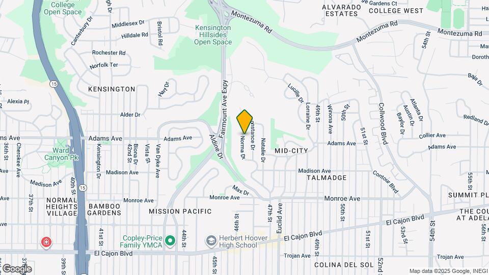 4703 Norma Dr Map and Location Details