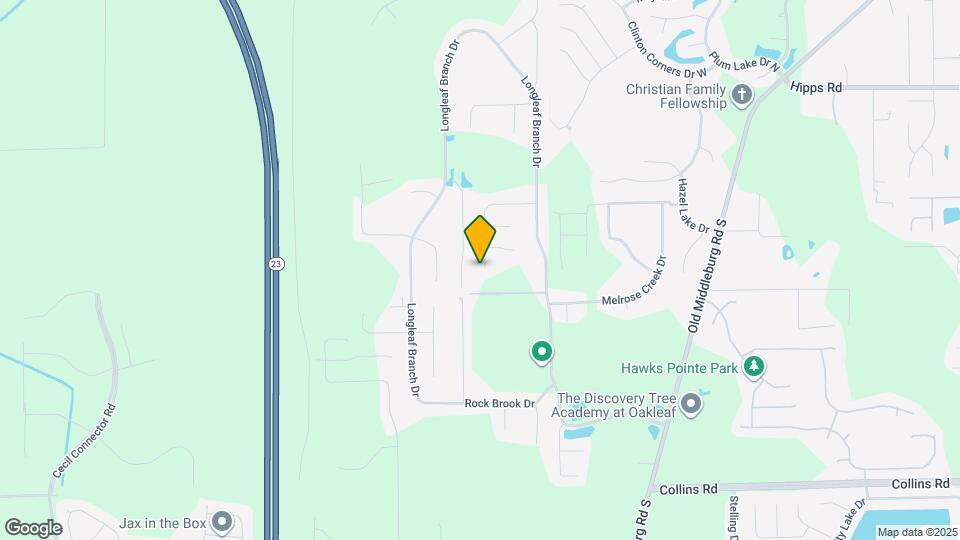 7292 Claremont Creek Dr Map and Location Details