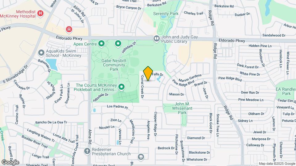 6905 Columbia Falls Dr Map and Location Details