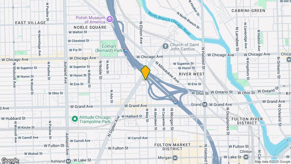 650 N May St Map and Location Details