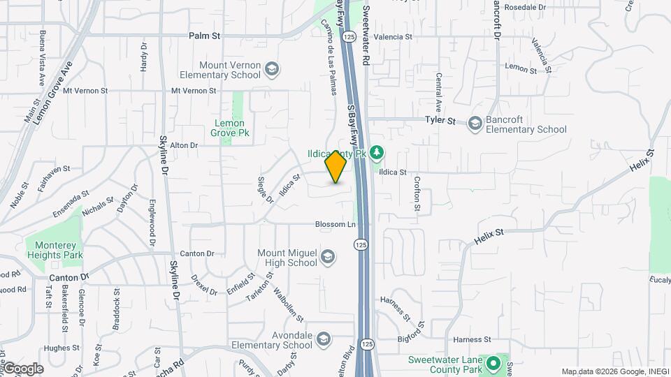 8561 Grove Hill Ct Map and Location Details