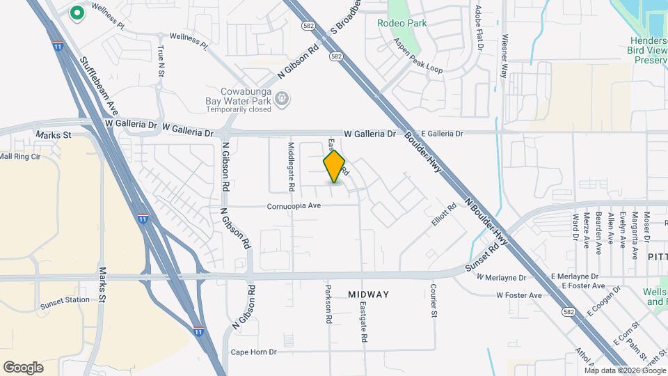 712 Bridgeford Ct Mapa y Detalles de la Ubicación