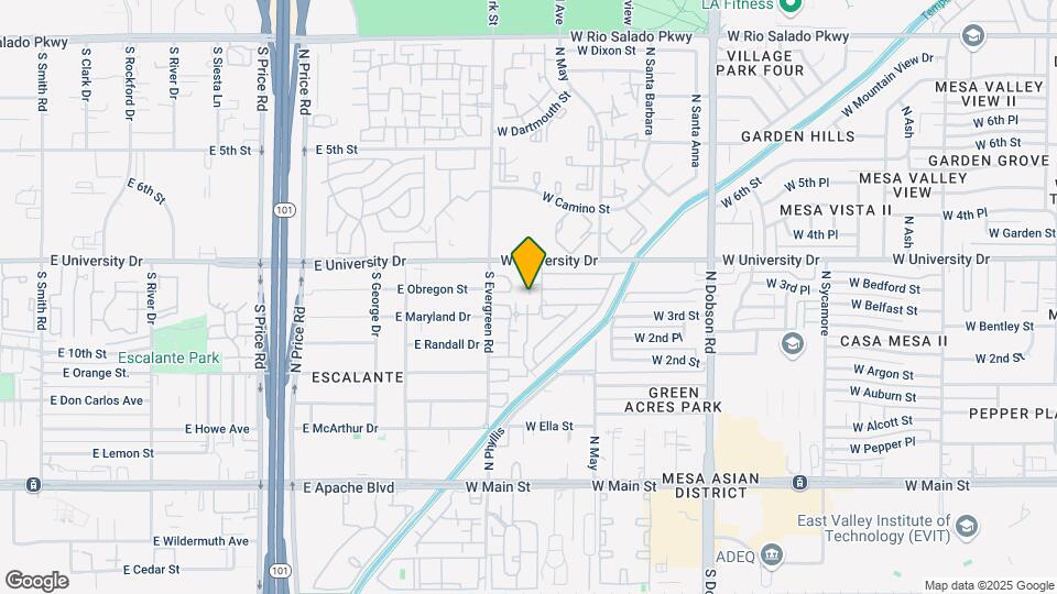 2677 E Silk Oak Dr, Unit 2677 Map and Location Details