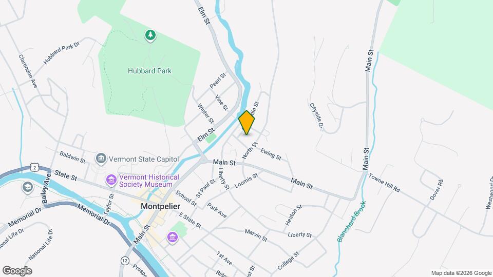 1 N Franklin St, Unit 1 N. Franklin Unit 1 Map and Location Details