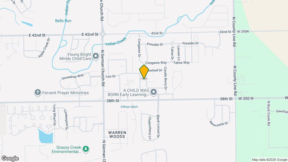 3912 Roundwood Dr Mapa y Detalles de la Ubicación