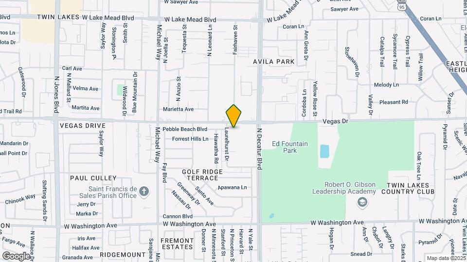 1504 Laurelhurst Dr Map and Location Details