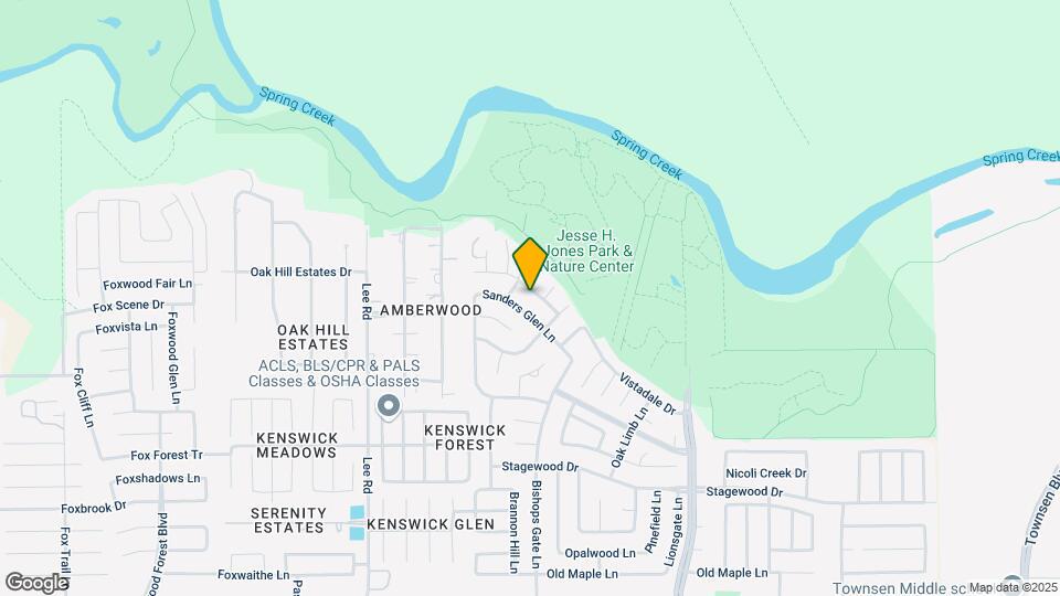 8122 Arrington Forest Ln Map and Location Details