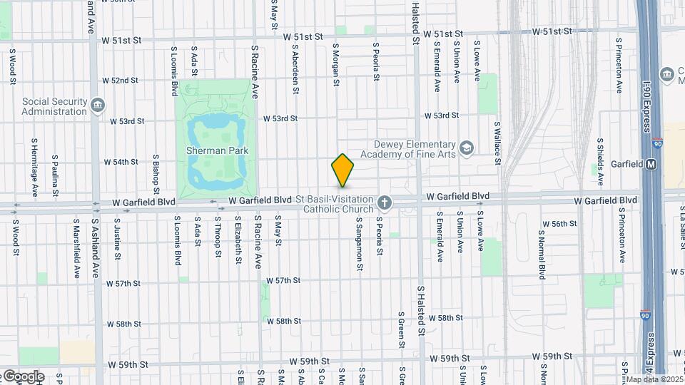 956 W Garfield Blvd Map and Location Details