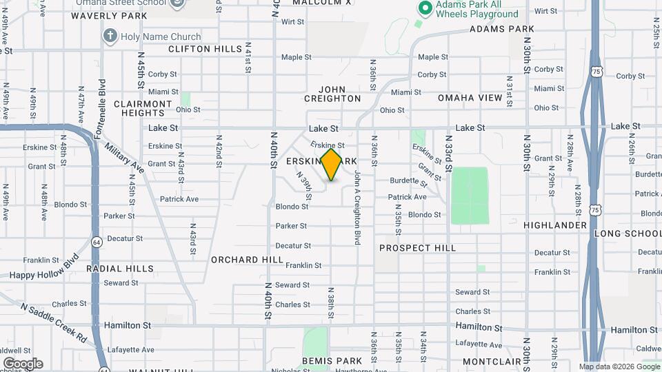 2209 N 38th Ave Map and Location Details