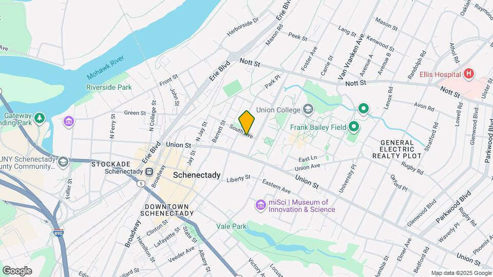 704 South Ave Map and Location Details