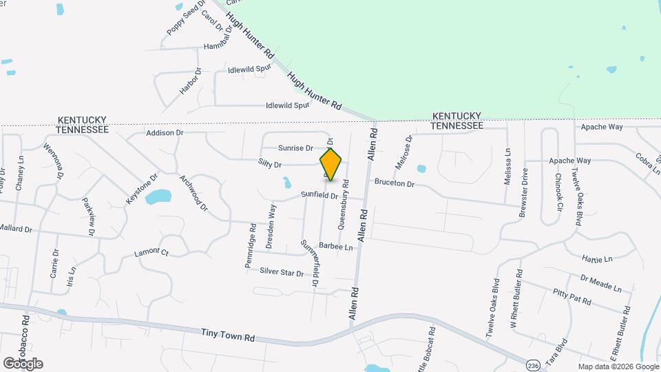 3411 Bradfield Dr Map and Location Details