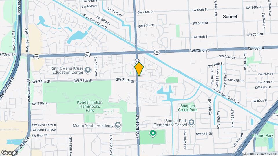 10640 SW 75th Ln Map and Location Details