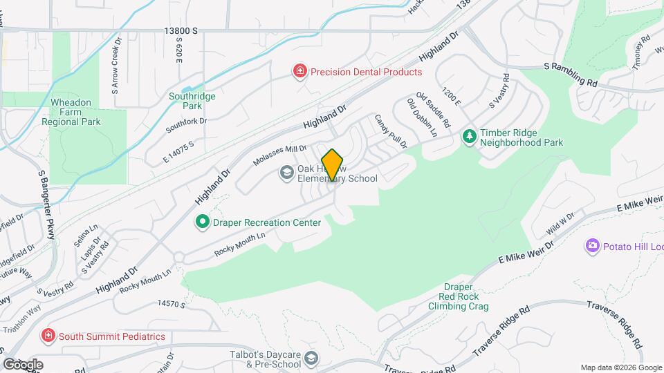 14216 Director View Ln, Unit Bsmt Apt Map and Location Details