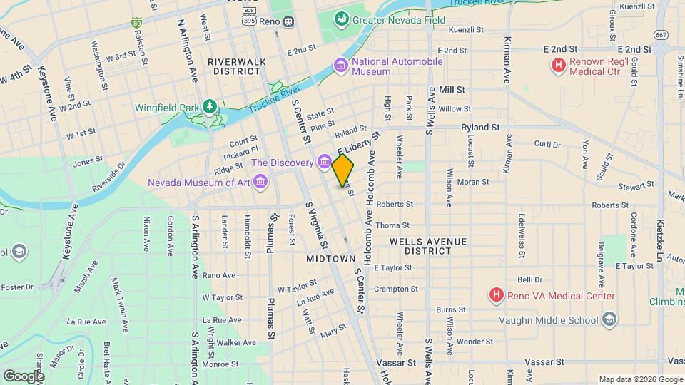 541 Sinclair St Map and Location Details