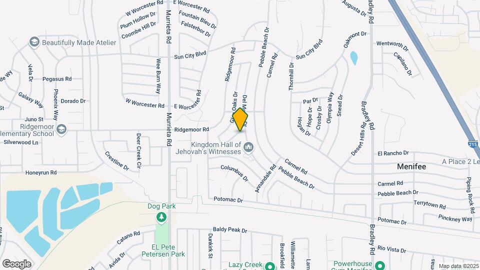 26331 Foxgrove Rd Map and Location Details