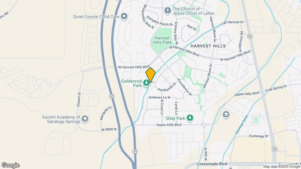 1849 N Bountiful Wy Map and Location Details