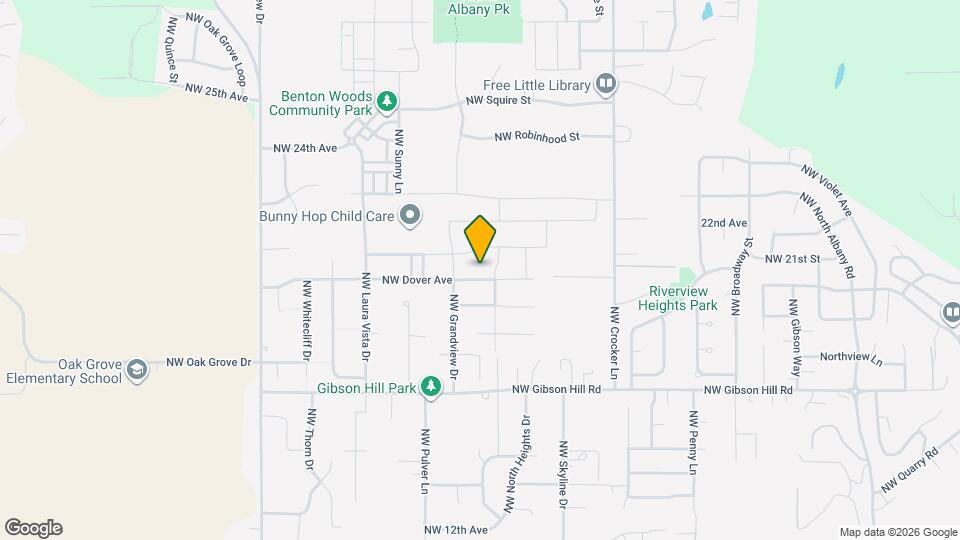 2753 NW Dover Ave Map and Location Details