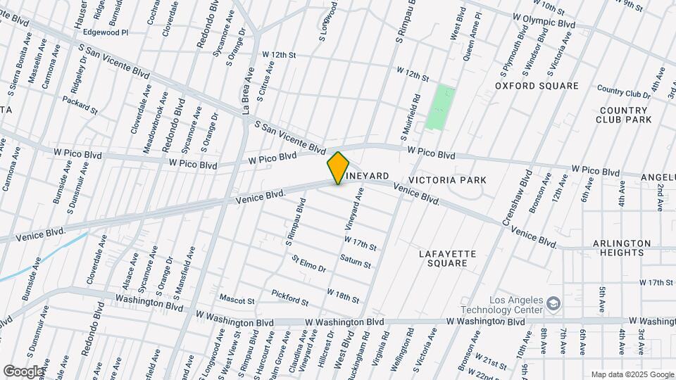 4639 Lomita St Map and Location Details