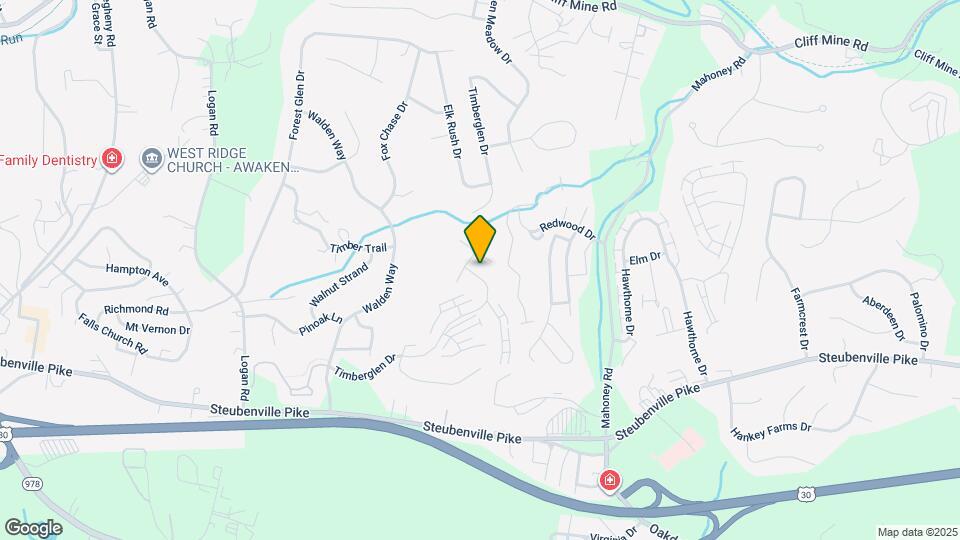 3304 Timberglen Dr Map and Location Details