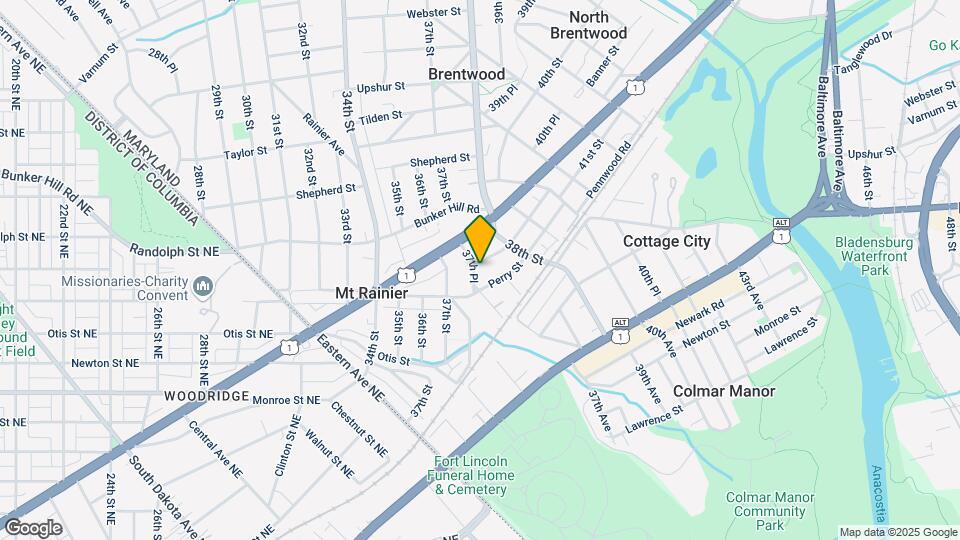 3701 Quincy St Mapa y Detalles de la Ubicación