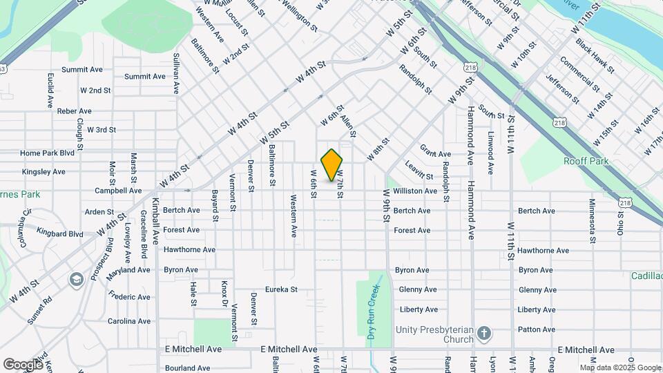 827 Williston Ave Map and Location Details