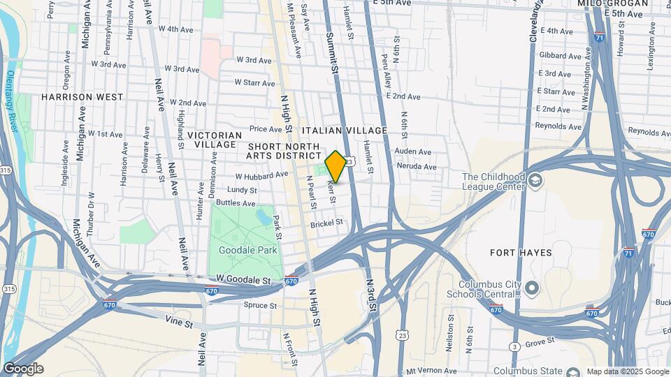 81 Warren St, Unit 2 Map and Location Details