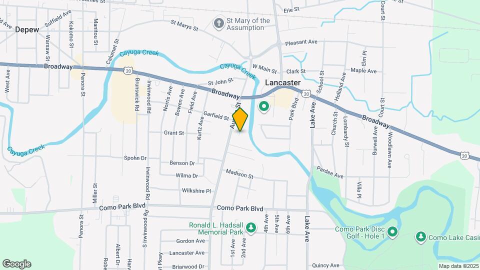 22 E Garfield St Mapa y Detalles de la Ubicación