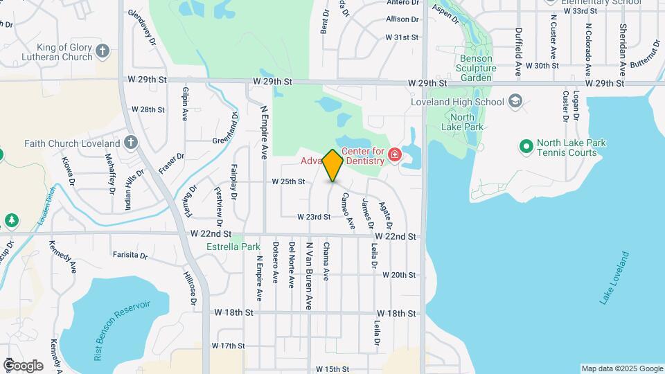 2480 Chama Ave Mapa y Detalles de la Ubicación