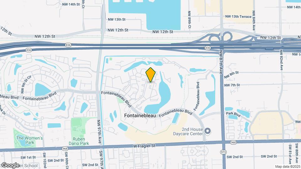 9367 Fontainebleau Blvd, Unit G111 Mapa y Detalles de la Ubicación