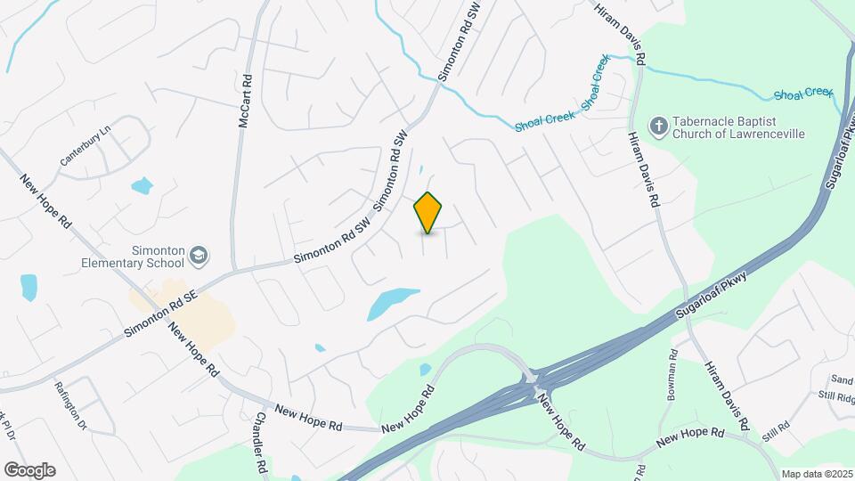 429 Simonton Oak Ln SE Mapa y Detalles de la Ubicación