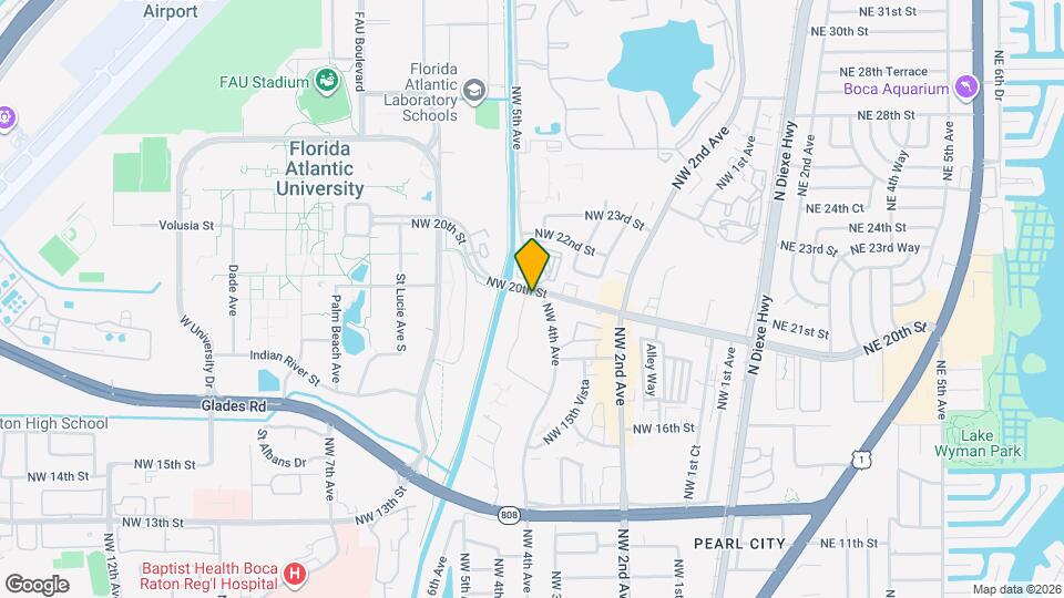 1999 NW 4th Ave Map and Location Details