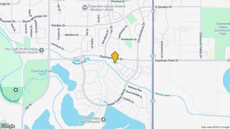 1354 Saginaw Pointe Dr Mapa y Detalles de la Ubicación