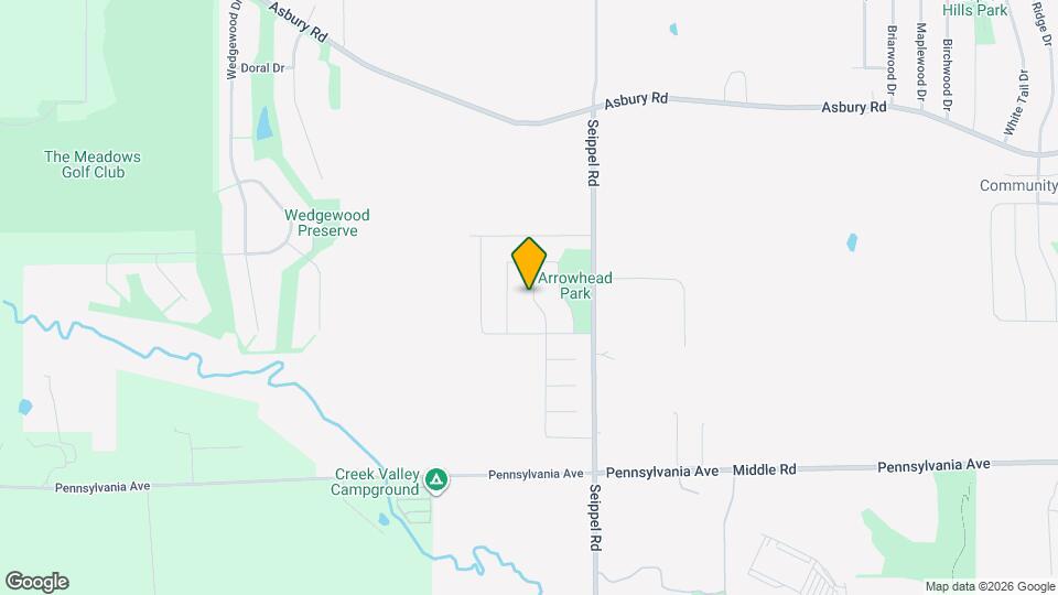 2167 Cheyenne Way Mapa y Detalles de la Ubicación