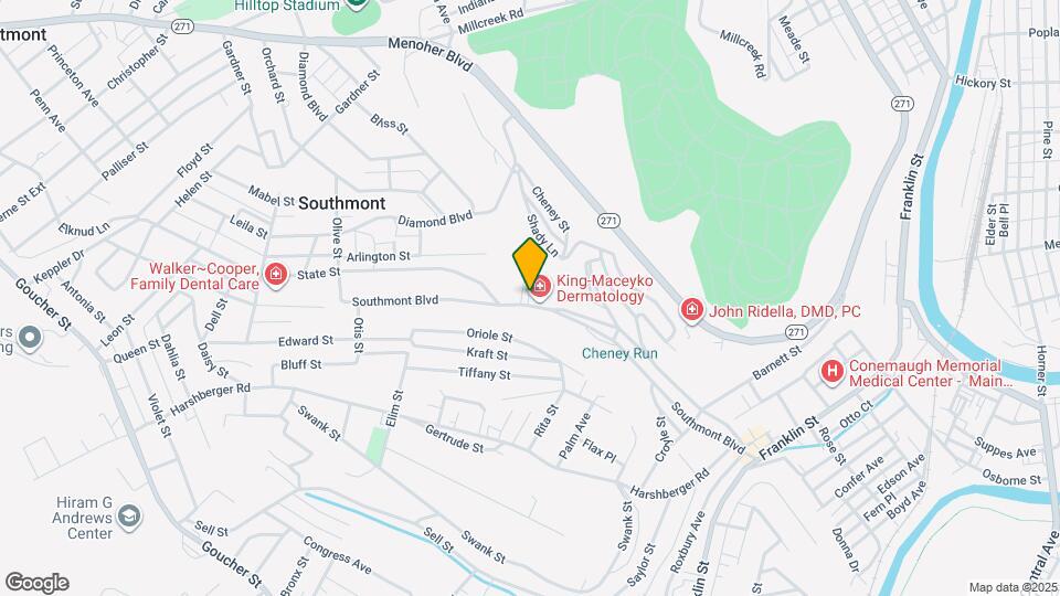 406 Southmont Blvd Map and Location Details
