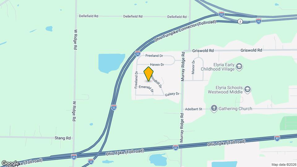 42946 Emerald Dr Mapa y Detalles de la Ubicación