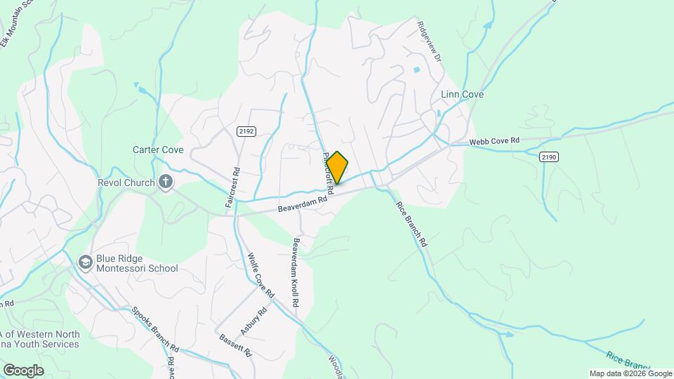 1 Pinecroft Rd Map and Location Details