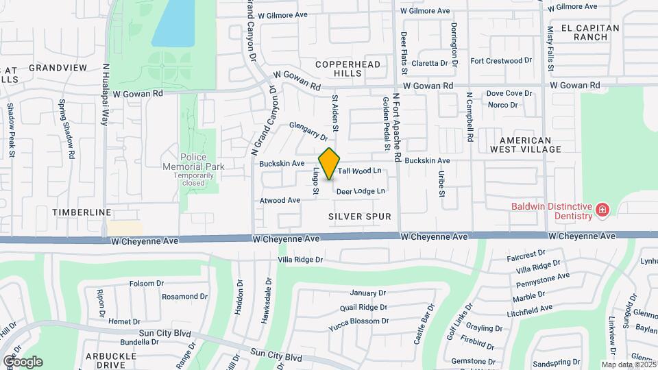 3313 Salmon Creek Dr Map and Location Details