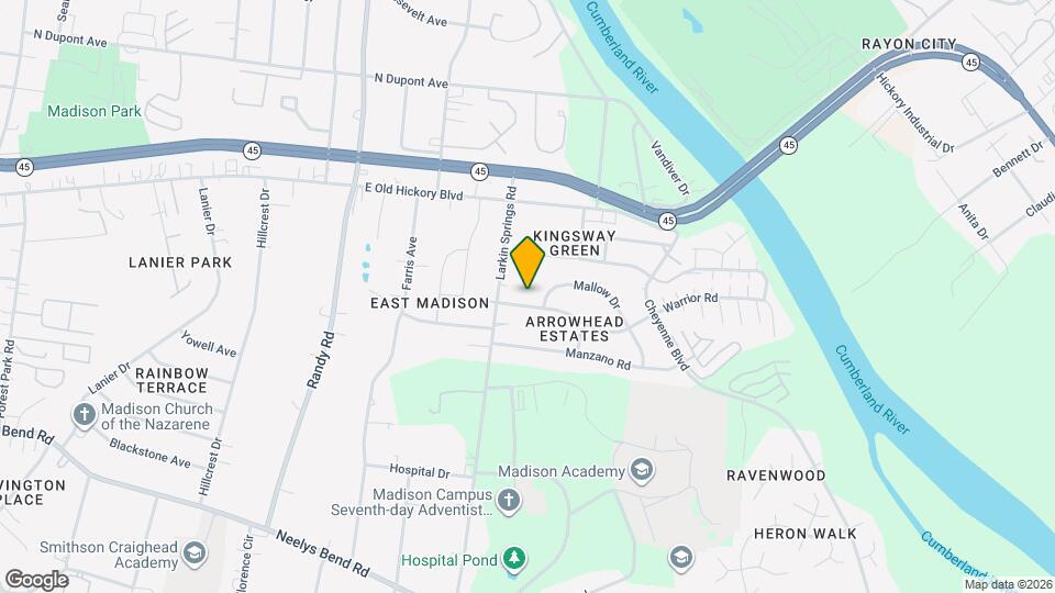 309 Warrior Rd Map and Location Details