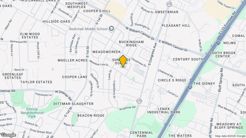 301 Kimberly Dr Map and Location Details