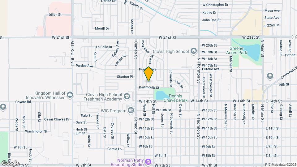1604 Hull St Map and Location Details