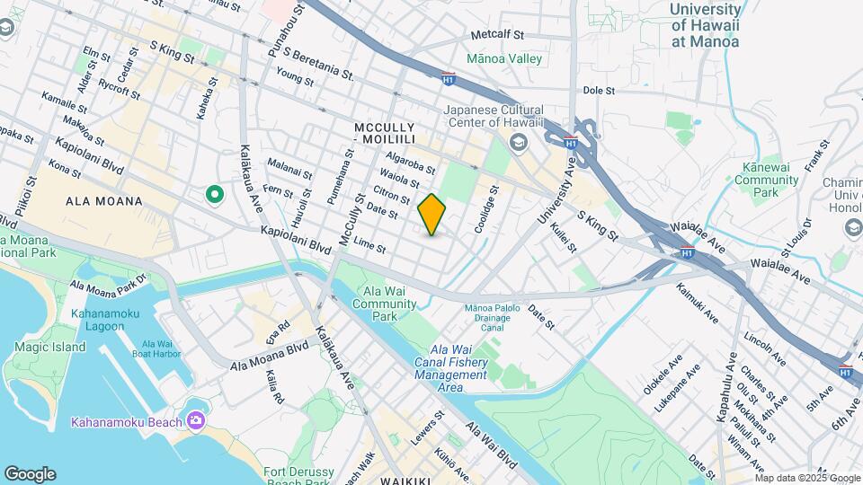 2310 Fern St Mapa y Detalles de la Ubicación