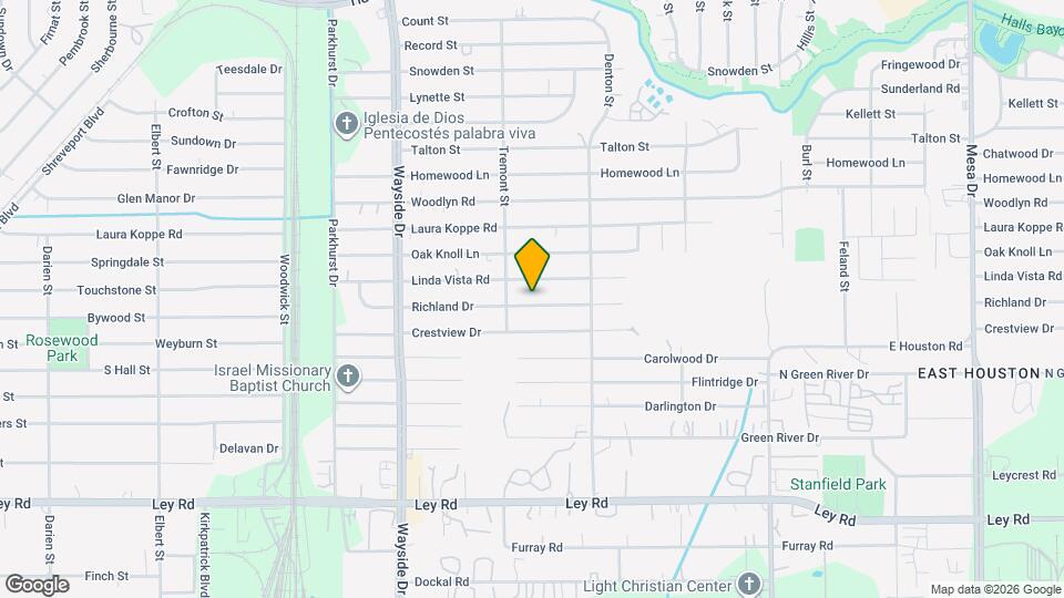 8117 Richland Dr Map and Location Details