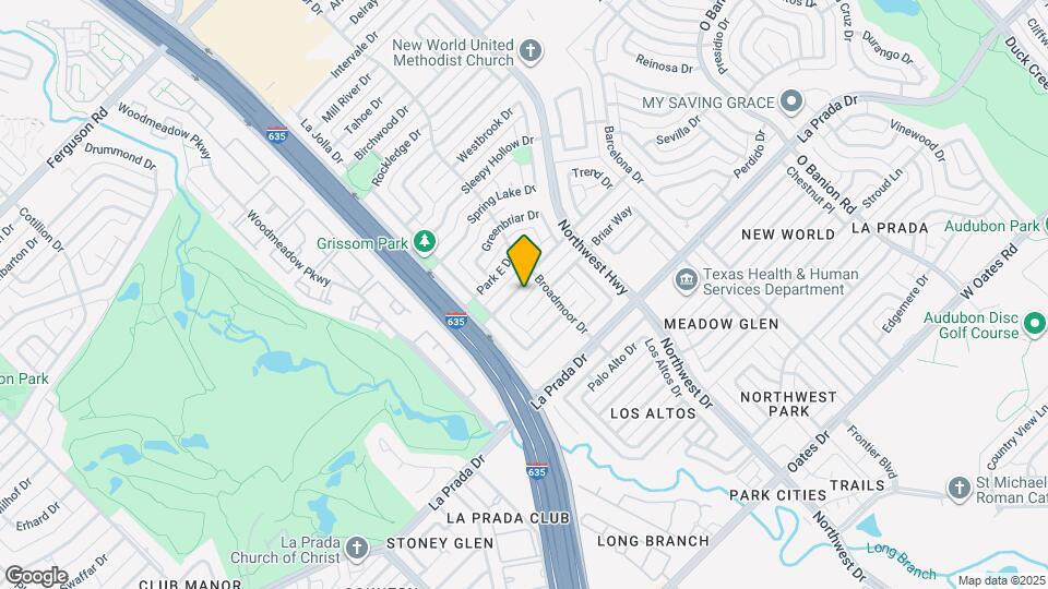 1014 Ravencroft Dr Map and Location Details