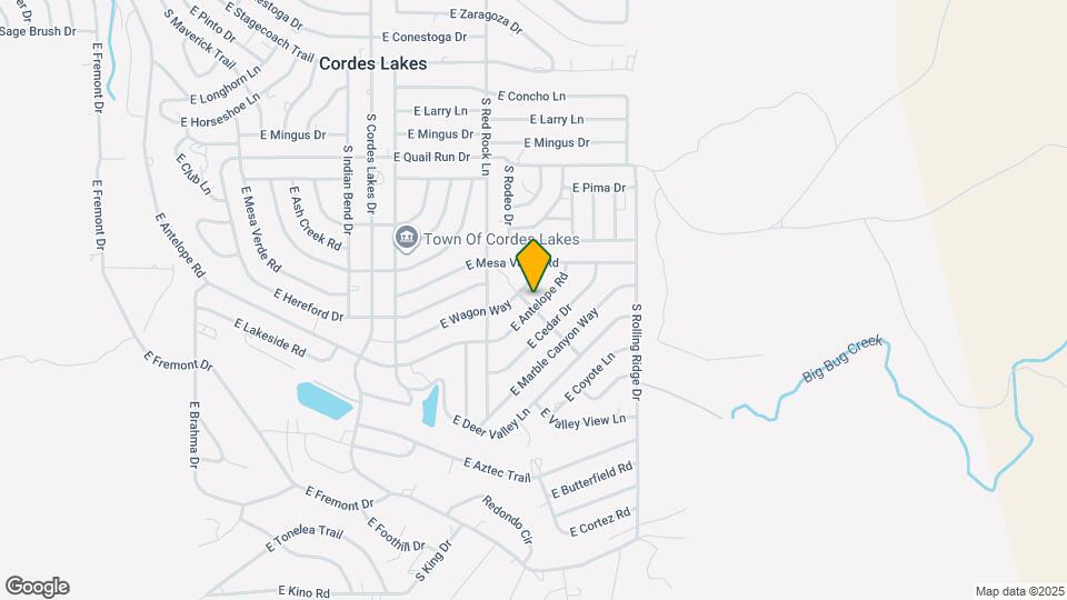 20818 E Antelope Rd Map and Location Details